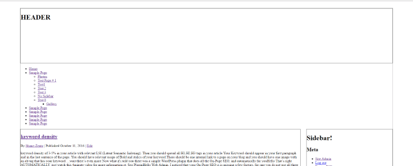 Shane Zentz BBBones Wordpress Barebones Theme Starter screenshot image