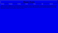 shane zentz website design and development