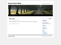 shane zentz website design and development