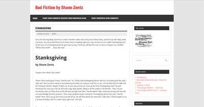 Shane Zentz Website Development